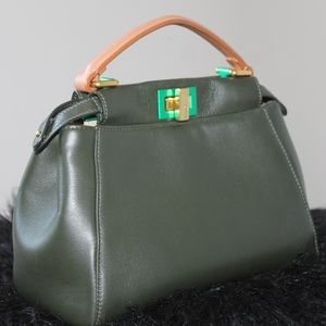 Fendi Mini Peakaboo Handbag